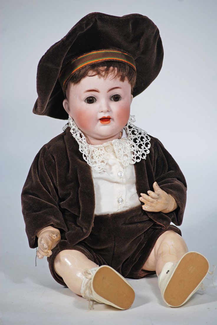 GERMAN BISQUE CHARACTER BABY BY ALT, BECK & GOTTSCHLACK. (1 of 2)