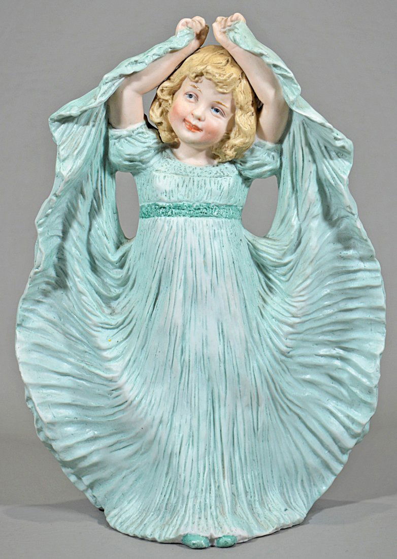 GERMAN BISQUE FIGURINE BY GEBRUDER HEUBACH. (1 of 1)