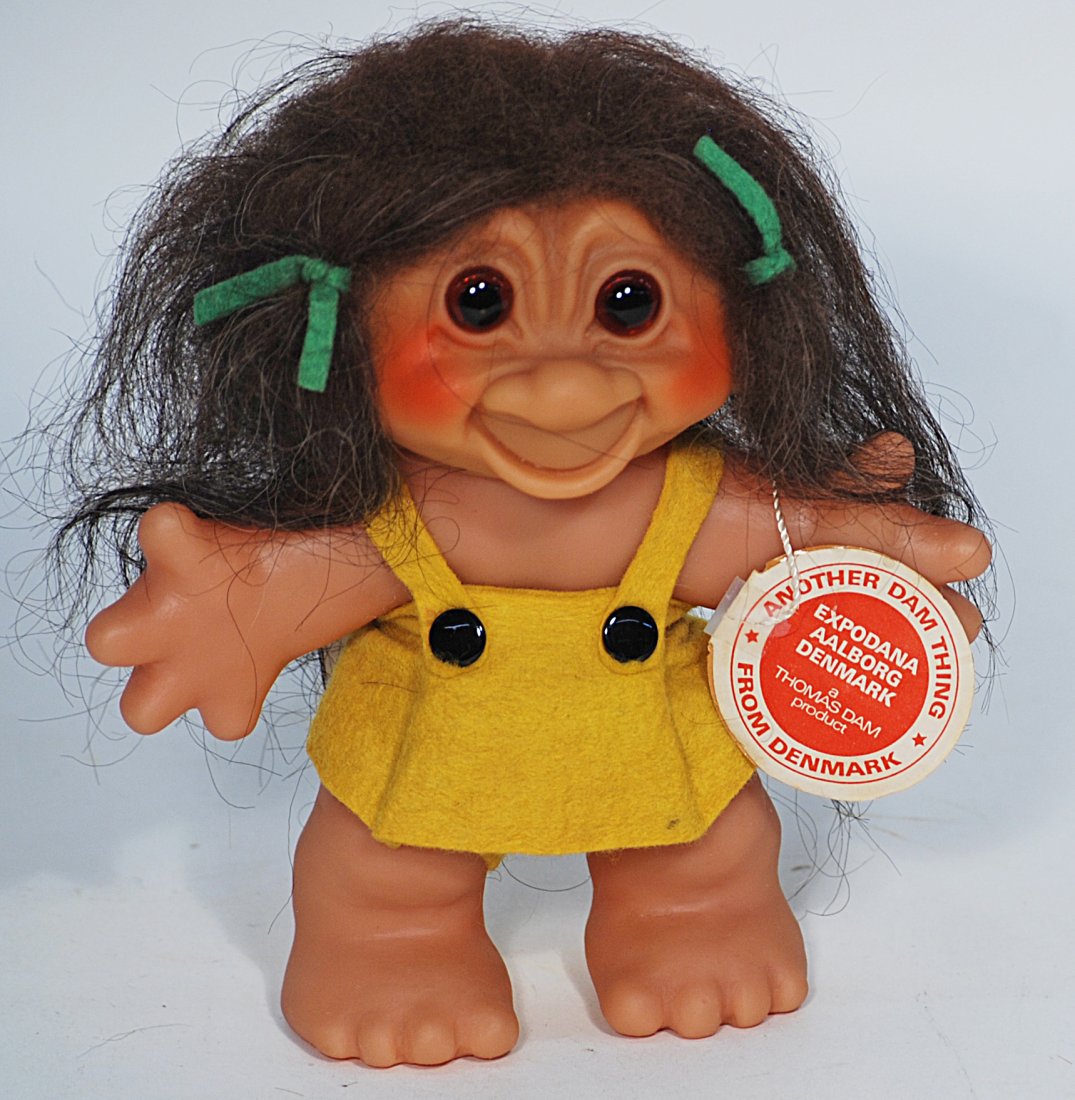 ORIGINAL VINYL TROLL â€œANOTHER DAM THING”.: 102.ORIGINAL VINYL TROLL â€œANOTHER DAM THING”. Mint with wrist tag. Estimate: $40/60