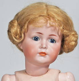 Beautiful German Bisque Closed Mouth Doll by Simon and Halbig 1100/1600  Auctions Online, Proxibid