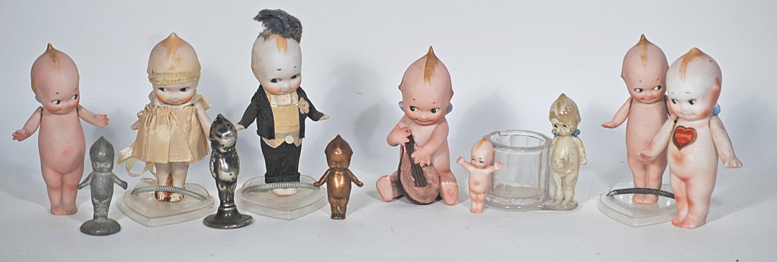 COLLECTION OF KEWPIE DOLLS. (1 of 1)
