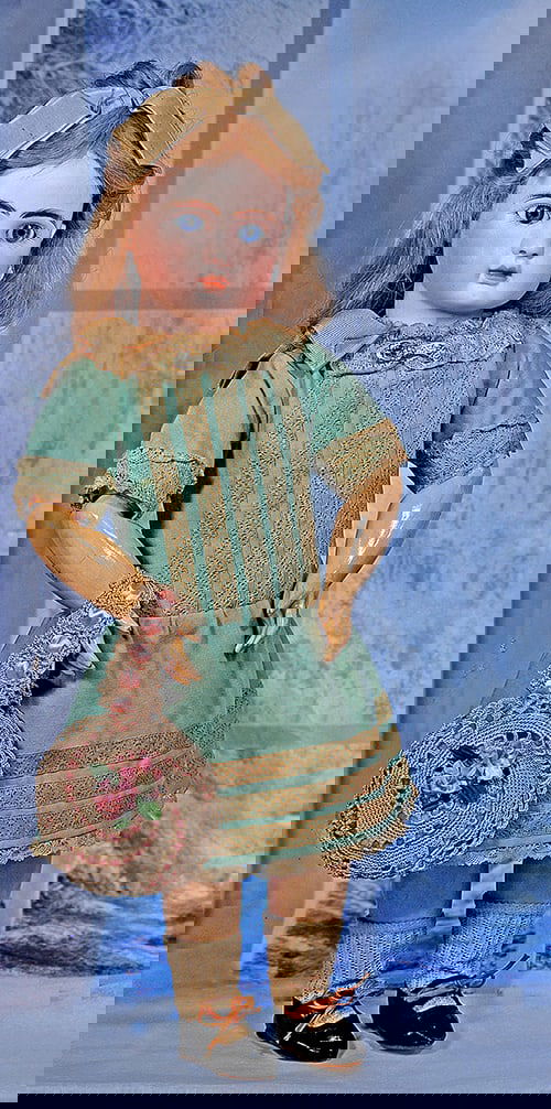 FRENCH BISQUE BEBE, FIGURE A, BY STEINER   20” (1 of 2)