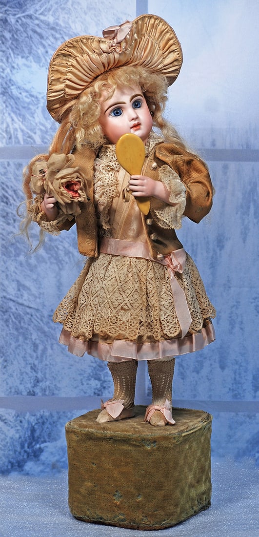 FRENCH BISQUE AUTOMATON BY LEOPOLD LAMBERT   18” (1 of 2)