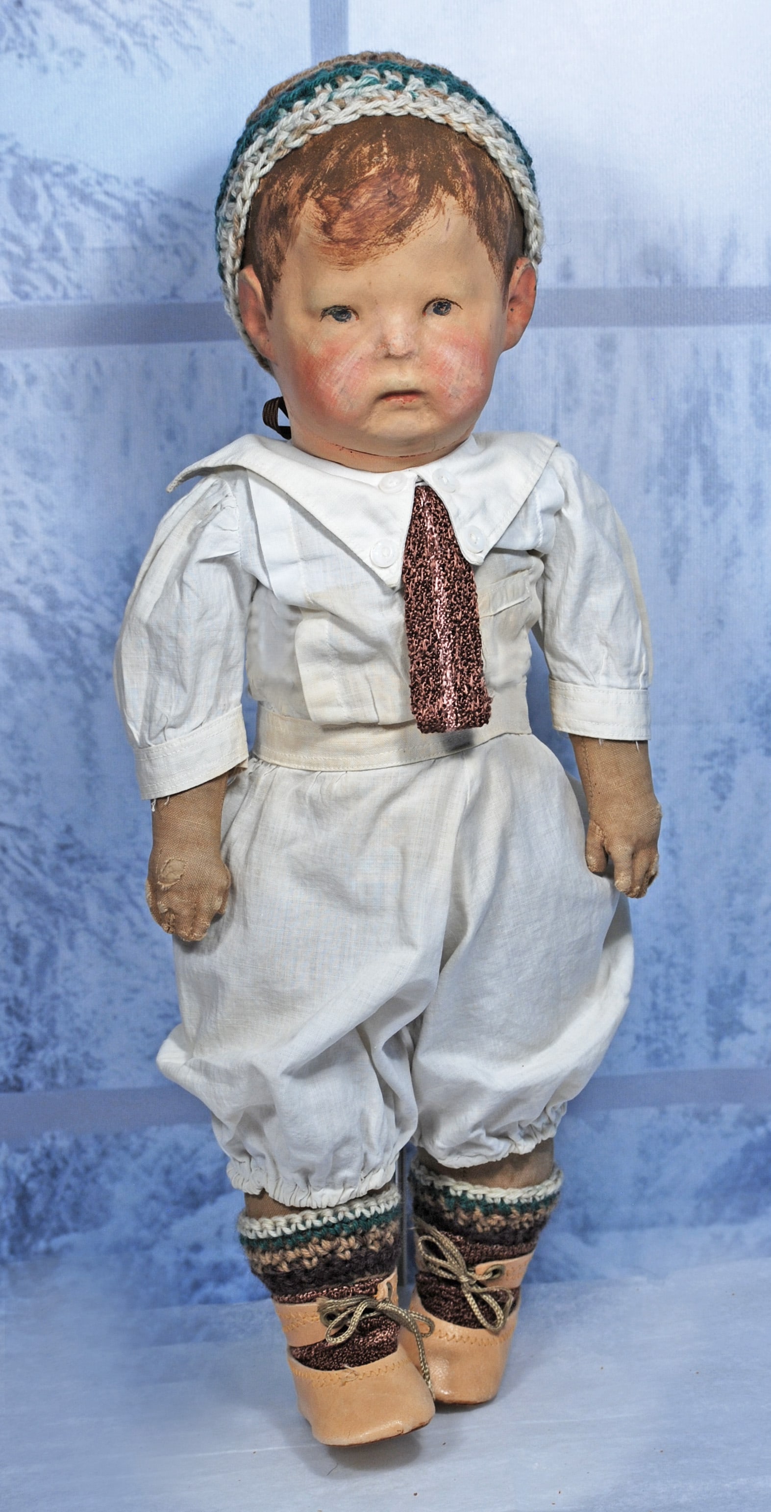 KATHE KRUSE SERIES ONE DOLL   17” (1 of 2)