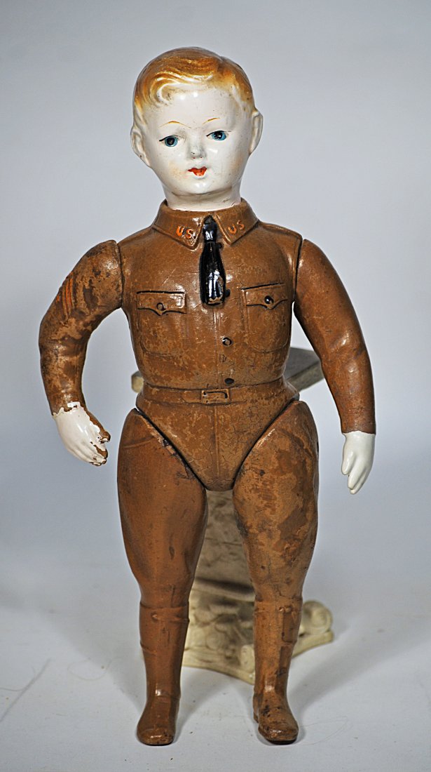 COMPOSITION WORLD WAR I DOUGHBOY SOLDIER BY DEAL. (1 of 1)