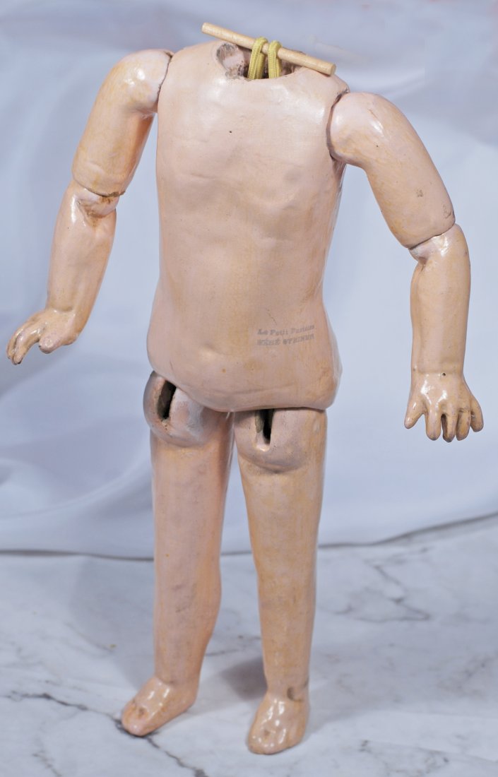 ORIGINAL FRENCH STEINER COMPOSITION DOLL BODY. (1 of 1)