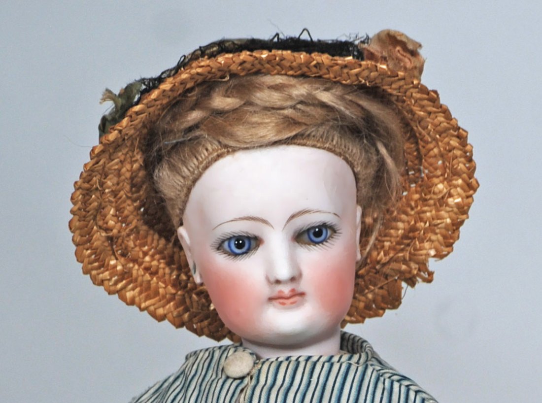 FRENCH BISQUE POUPEE BY GAULTHIER. (1 of 2)