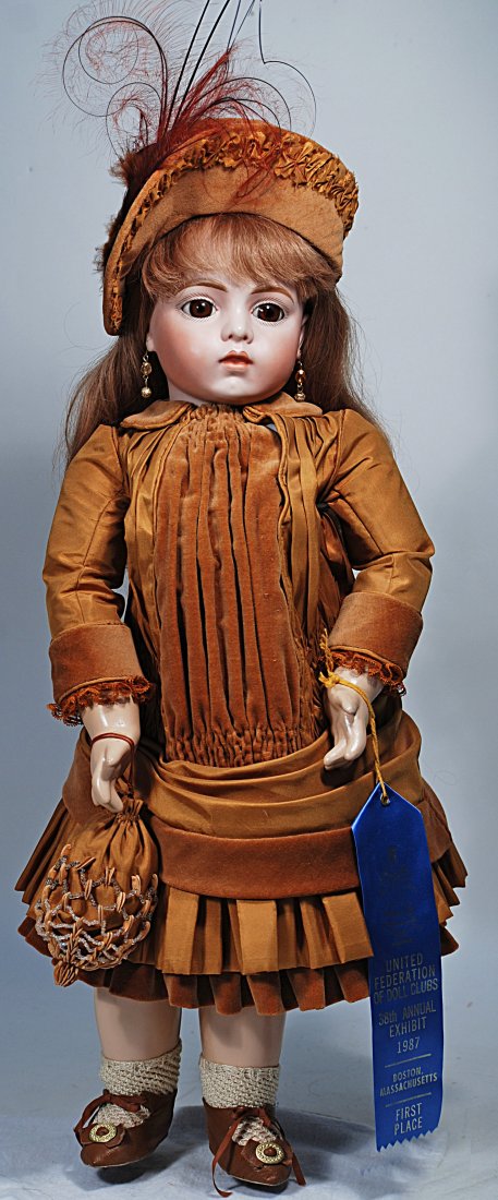 FRENCH BISQUE BEBE BRU REPRODUCTION. (1 of 2)