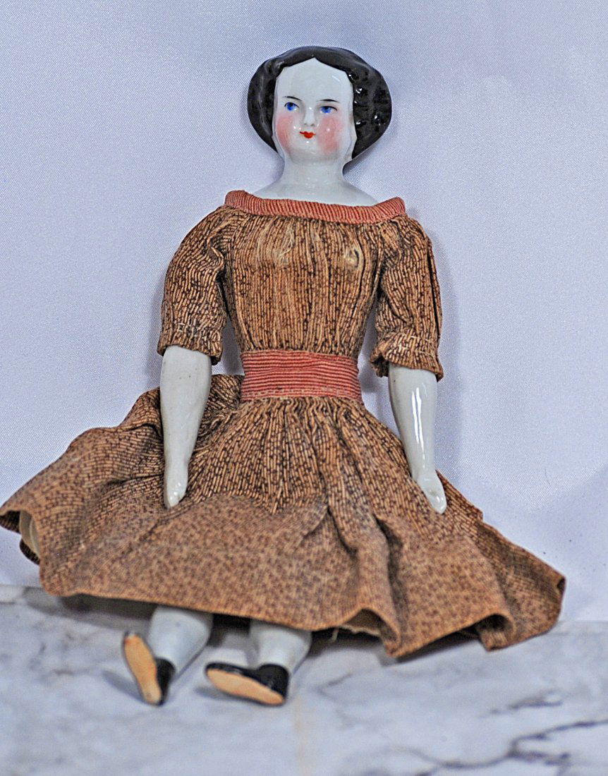 PETITE GERMAN CHINA DOLL IN ORIGINAL COSTUME (1 of 1)