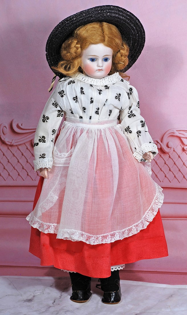 GERMAN BISQUE CLOSED MOUTH DOLL (1 of 2)