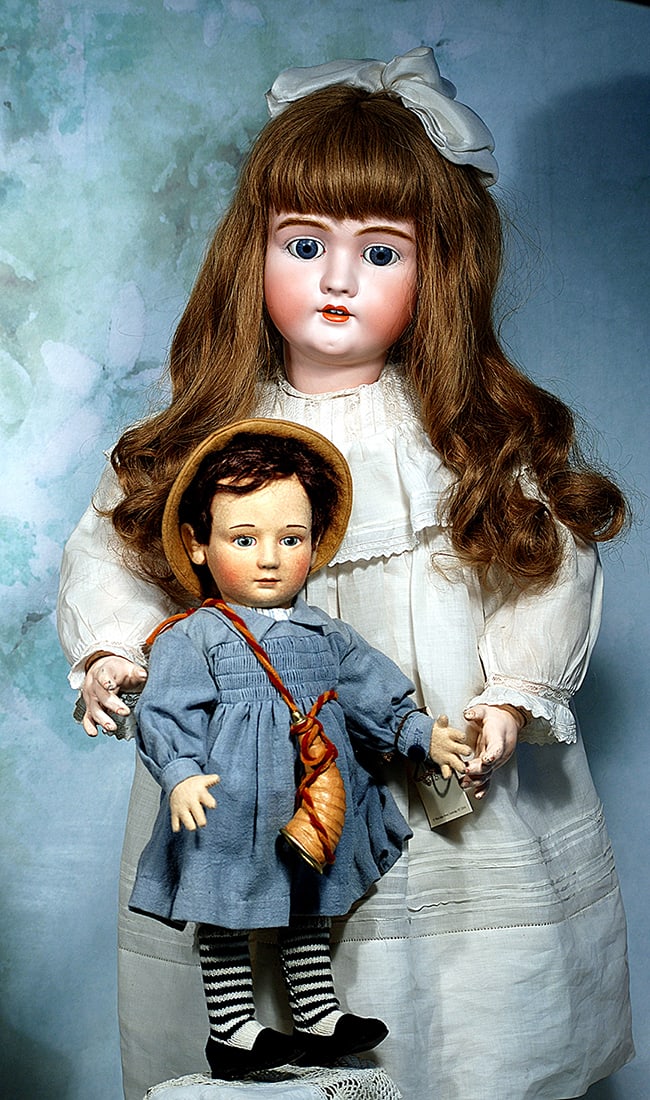 R. JOHN WRIGHT FELT CHARACTER DOLL ?LITTLE BOY BLUE? (1 of 2)