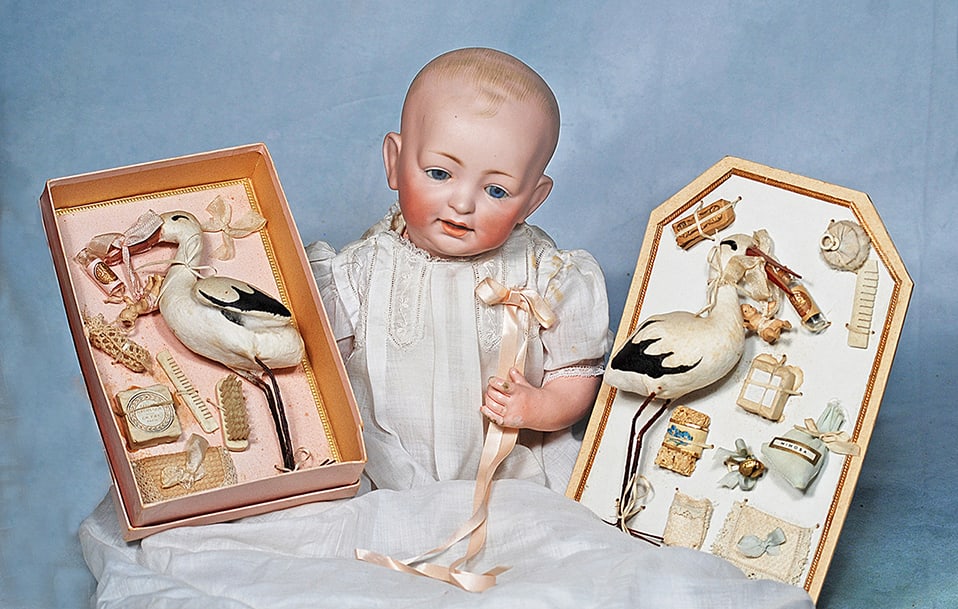 GERMAN BISQUE CHARACTER BABY BY KESTNER (1 of 2)