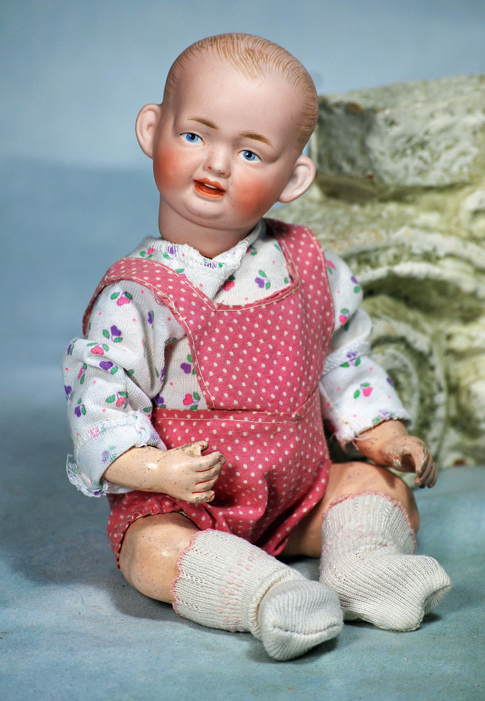 GERMAN BISQUE DOUBLE-FACE CHARACTER BABY (1 of 3)