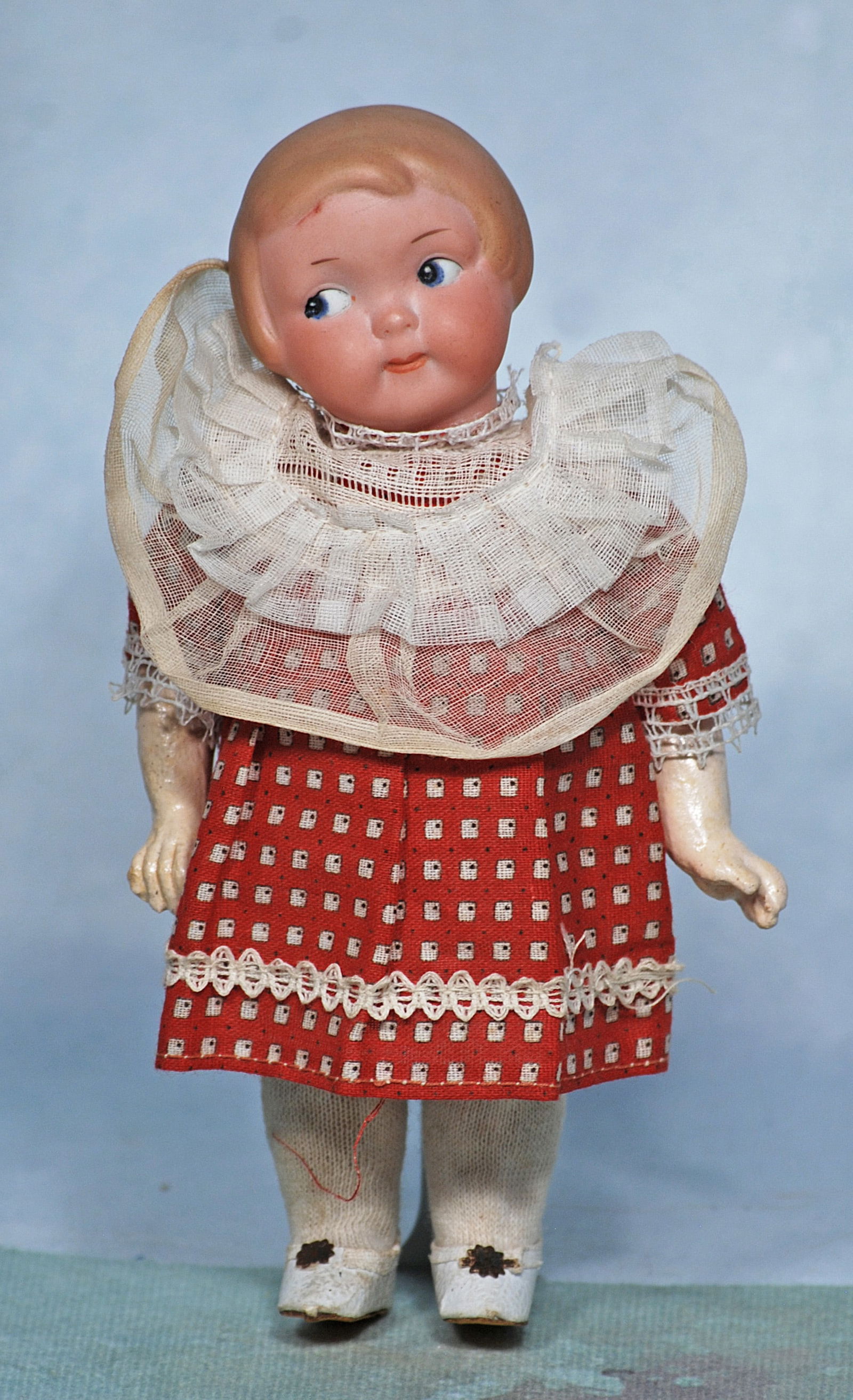 GERMAN BISQUE CAMPBELL KID TYPE GOOGLY BY MARSEILLE. (1 of 1)