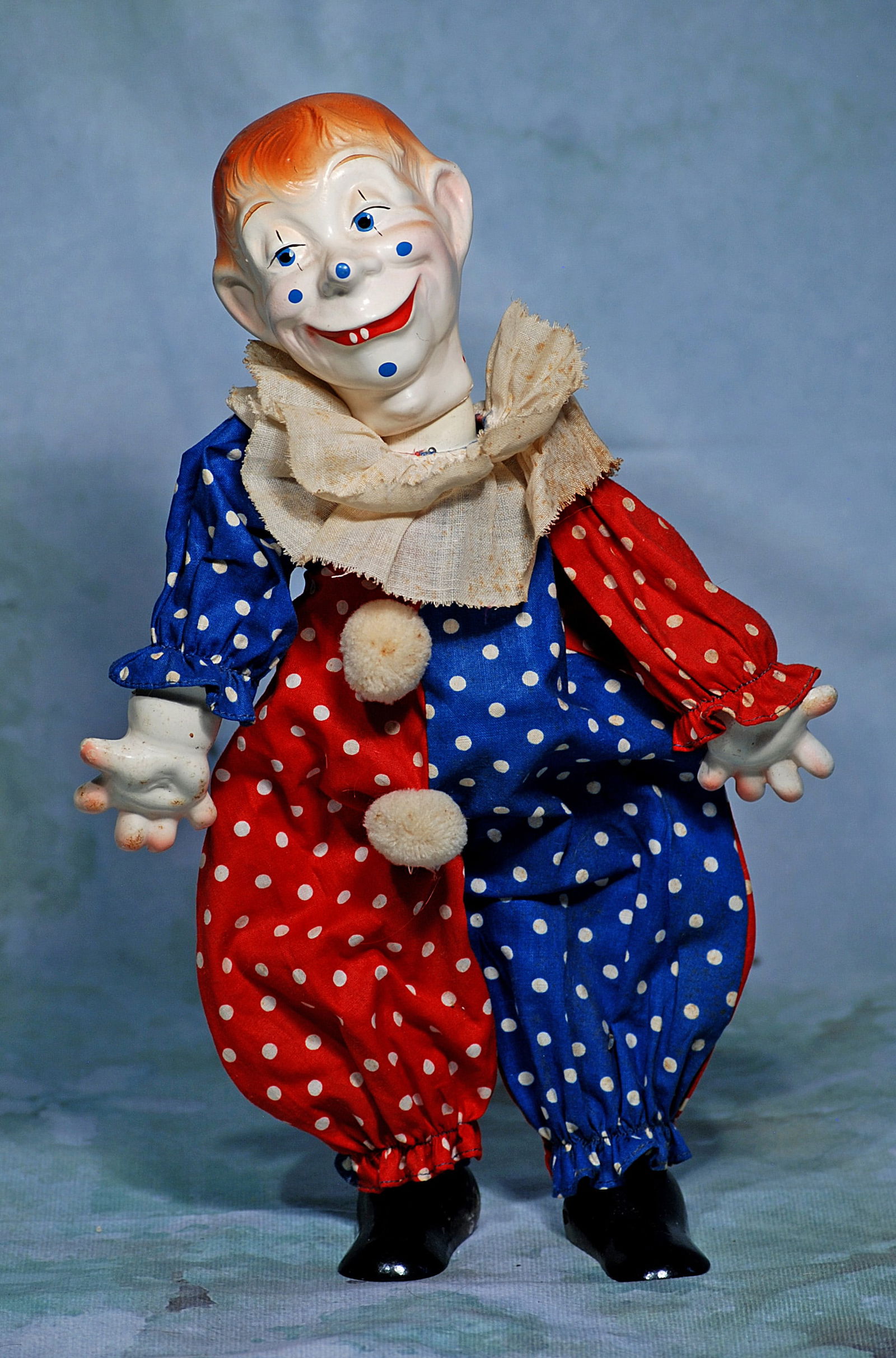COMPOSITION “MORTIMER SNERD CLOWN” FLEXY DOLL BY IDEAL (1 of 1)