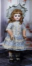 VERY BEAUTFUL FRENCH BISQUE, EARLY BLOCK LETTER BEBE, BY GAULTHIER.