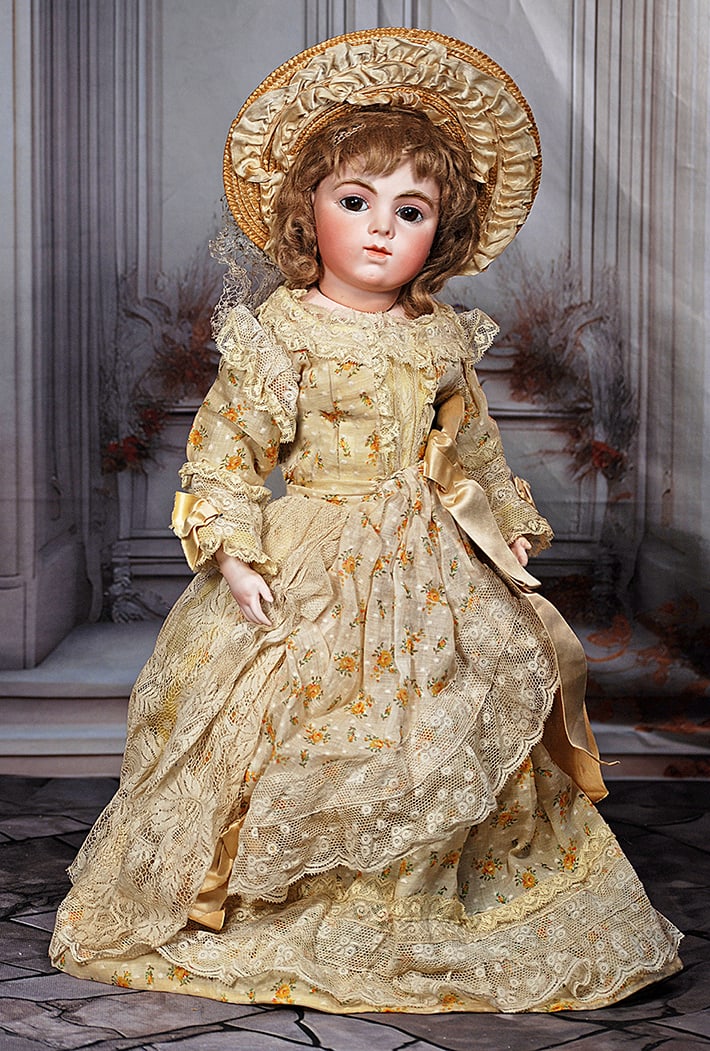 LOVELY FRENCH BISQUE BEBE BRU JNE. 8 BY LEON CASIMIR BRU. (1 of 2)