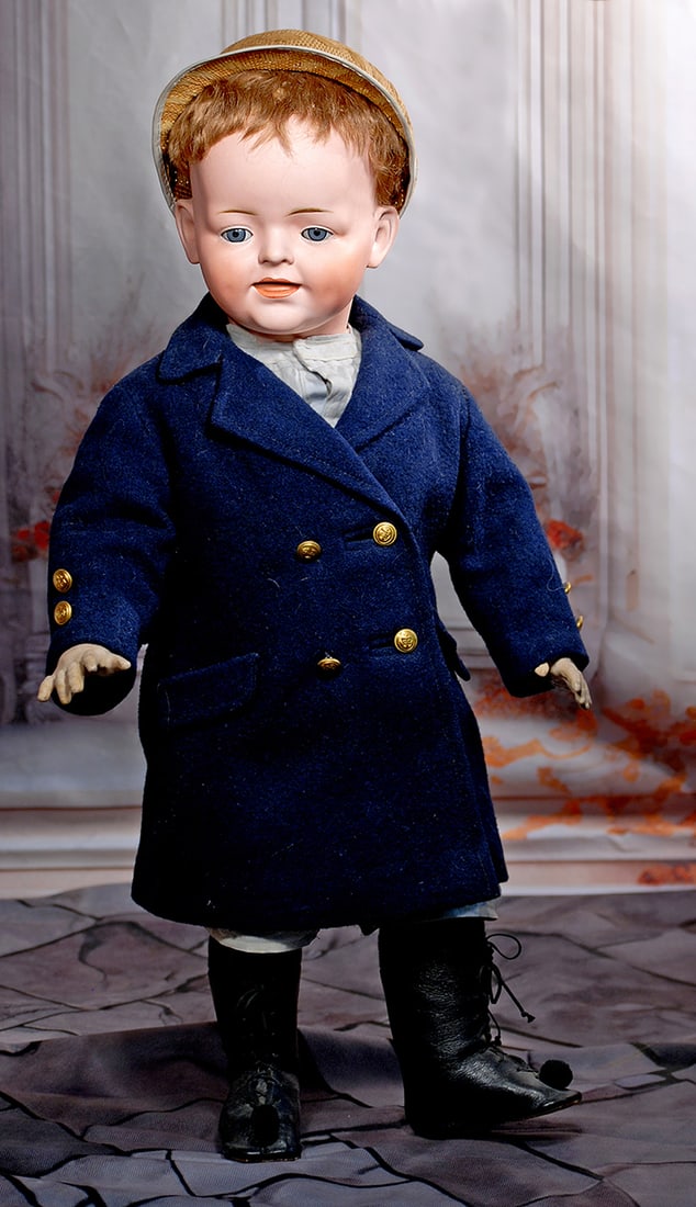 GERMAN BISQUE CHARACTER TODDLER. (1 of 2)