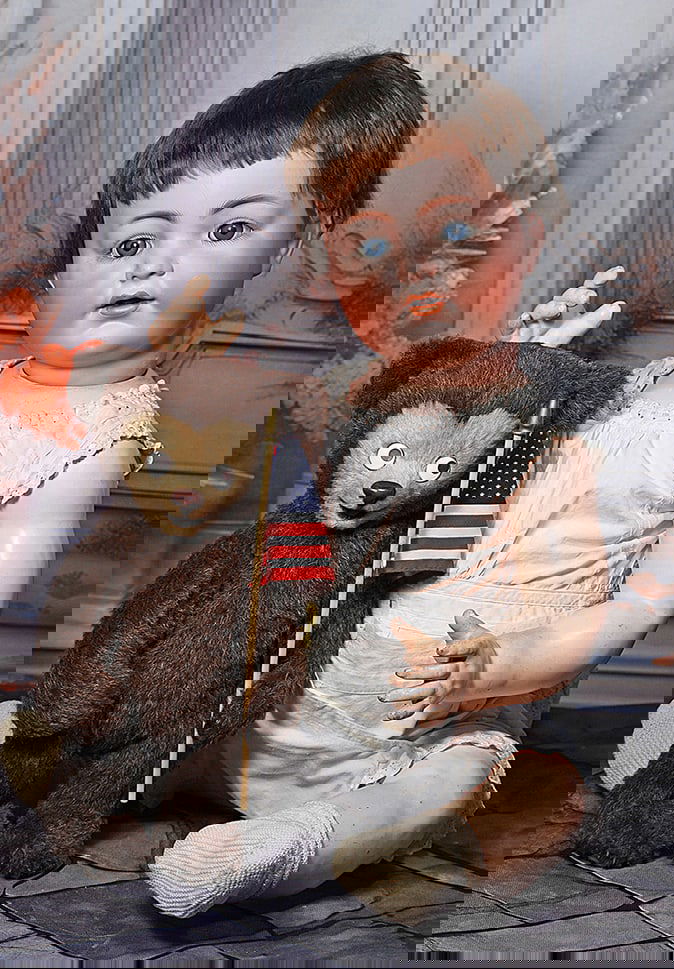 R. John Wright Dolls The Clifford Berryman Bear