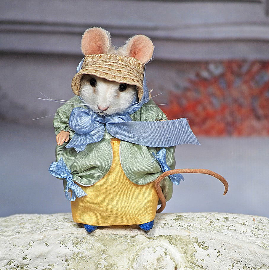 ARTIST PROOF ";DAFFY DOWN DILLY MOUSE" BY R. JOHN WRIGHT. (1 of 1)