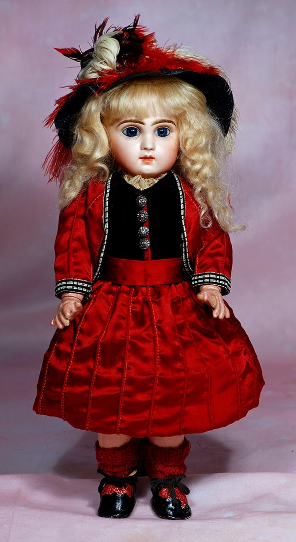 PETITE FRENCH BISQUE BEBE BY JUMEAU. (1 of 2)