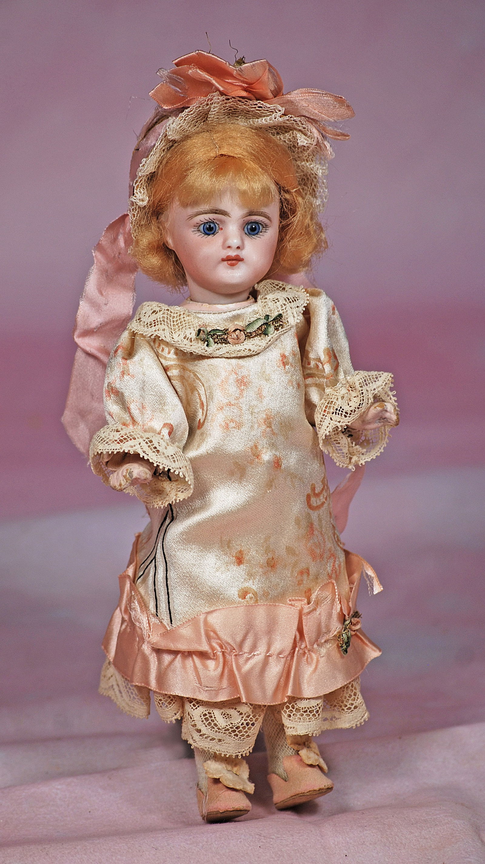 PETITE SIMON AND HALBIG, MODEL 939, BISQUE DOLL. (1 of 2)