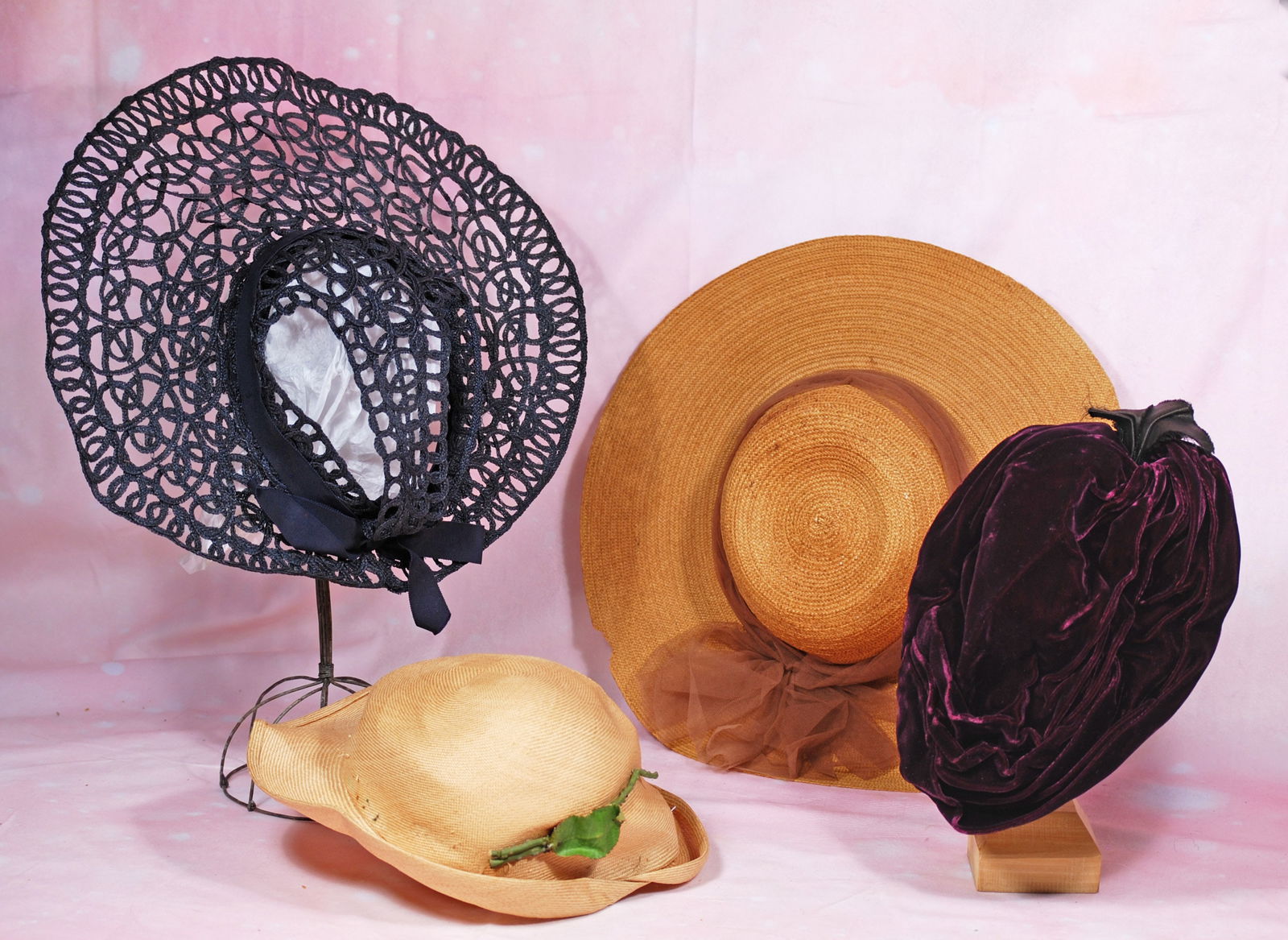 FOUR LADIES BONNETS (1 of 1)