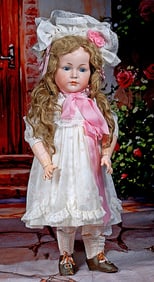 BEAUTIFUL GERMAN BISQUE “MEIN LIEBLING” CHILD BY KAMMER AND REINHARDT