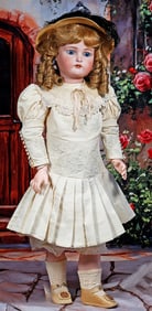 LARGE GERMAN BISQUE CHILD BY KAMMER AND REINHARDT