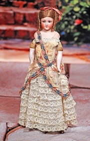 GERMAN BISQUE LITTLE WOMEN DOLL BY SIMON AND HALBIG