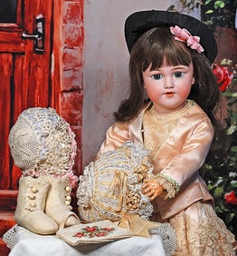 PRETTY GERMAN BISQUE CHILD, MODEL 1248, BY SIMON AND HALBIG
