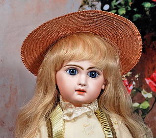 FRENCH BISQUE BEBE PHONOGRAPHE BY JUMEAU (1 of 2)