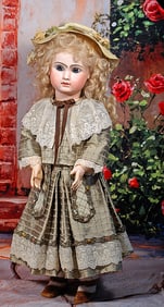 BEAUTIFUL FRENCH BISQUE BEBE BY JULES STEINER