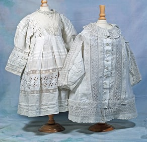 TWO DOLL DRESSES