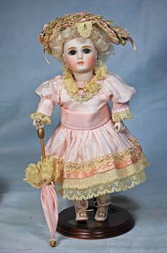 BISQUE DOLL BY ARTIST MARY BENNET (1 of 1)