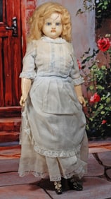 WAX OVER COMPOSITION DOLL