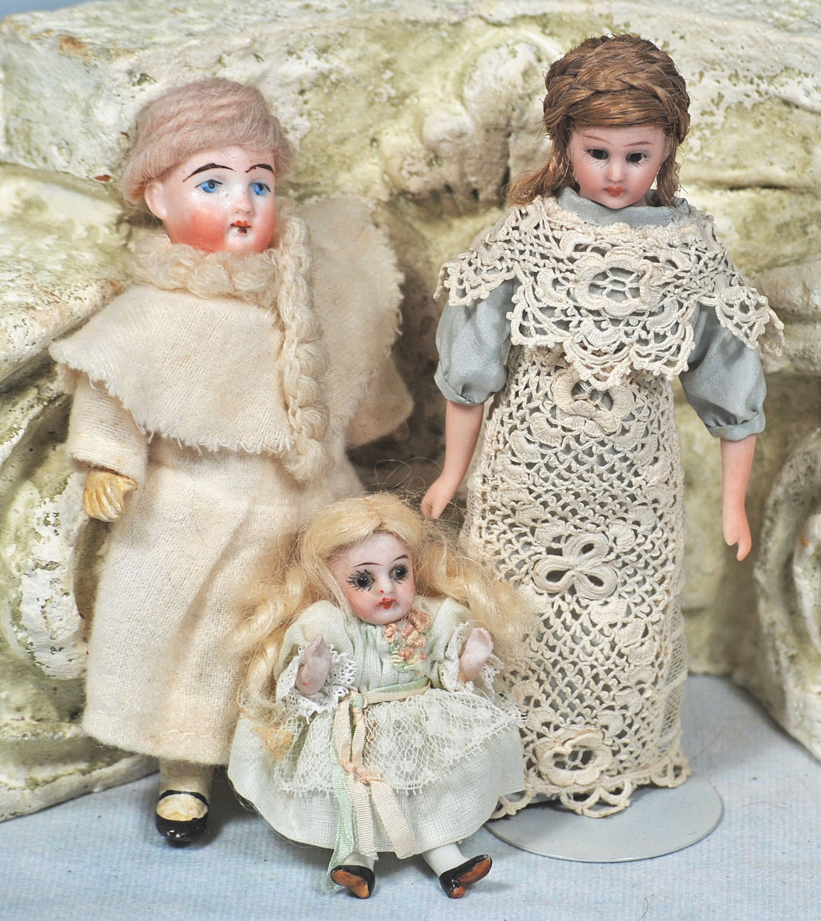 THREE BISQUE DOLLS (1 of 1)