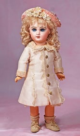 FRENCH BISQUE BEBE, SIZE 4, BY EMILE JUMEAU