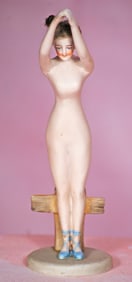 GERMAN BISQUE NUDE LADY BY GALLUBA AND HOFFMAN