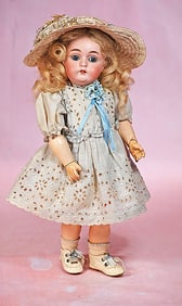 PETITE GERMAN BISQUE CHILD, 155, BY KESTNER