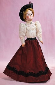 GERMAN BISQUE GIBSON GIRL BY KESTNER