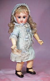 FRENCH BISQUE BLUE-EYED BEBE BY JUMEAU