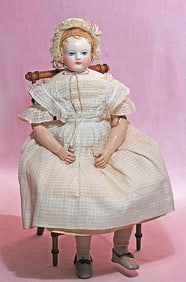 FRENCH PORCELAIN POUPEE BY ADELAIDE HURET