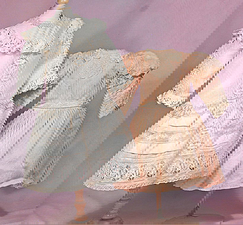 TWO DOLL DRESSES (1 of 1)