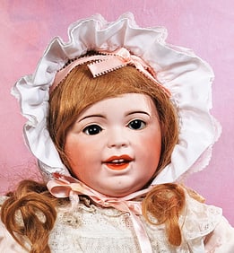 FRENCH  BISQUE LAUGHING JUMEAU TODDLER BY SFBJ.