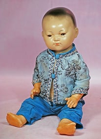 GERMAN BISQUE ASIAN BABY, 353, BY MARSEILLE.