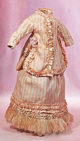 SILK GOWN FOR FASHION OR LADY DOLLS