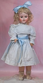 GERMAN BISQUE DOLL BY SIMON AND HALBIG.