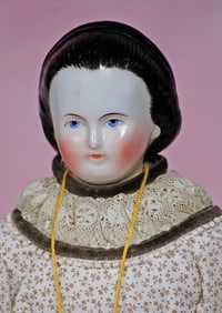 GERMAN CHINA LADY WITH “ALICE” HAIR STYLE.
