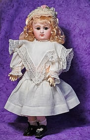 PRETTY FRENCH BISQUE BEBE BY RABERY AND DELPHIEU.